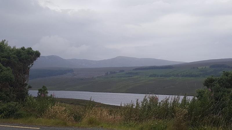 A wonderfully mild day with patches of drizzle here and there for Donegal