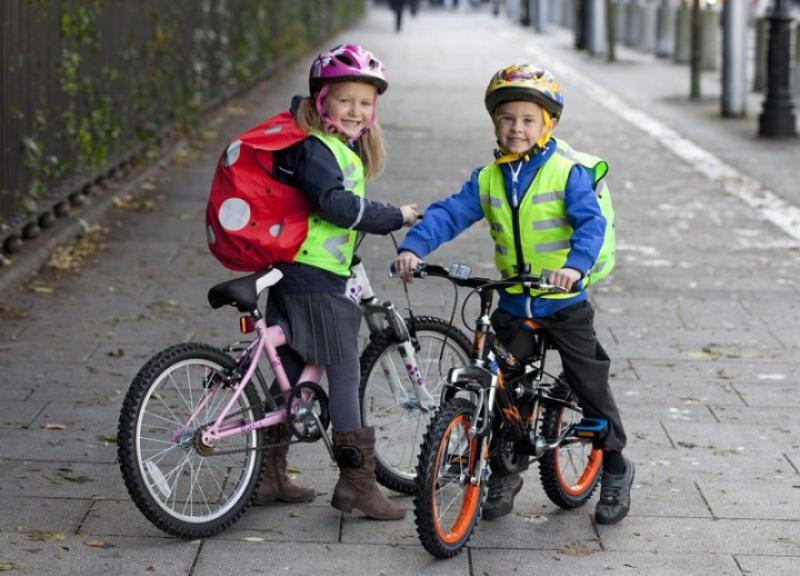 Cycling to school