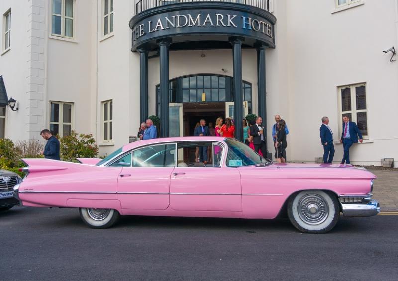 1959 classic Pink Cadillac Coupe de Ville 