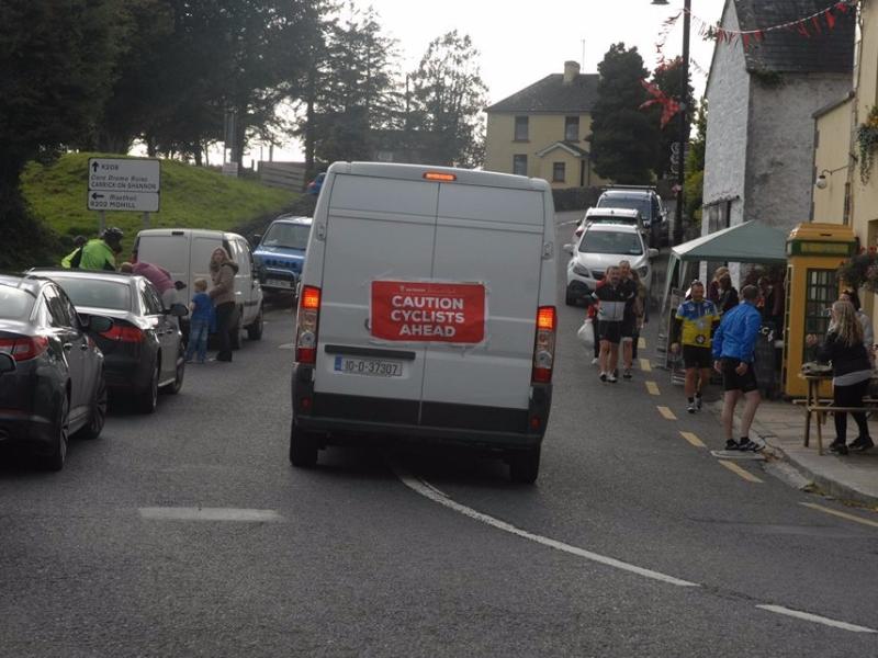 Large crowds welcome cyclists home to Fenagh