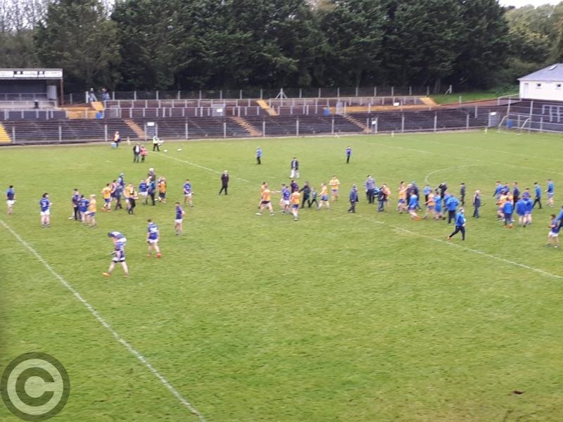 Glencar/Manor knock out champions amidst controversy over added time