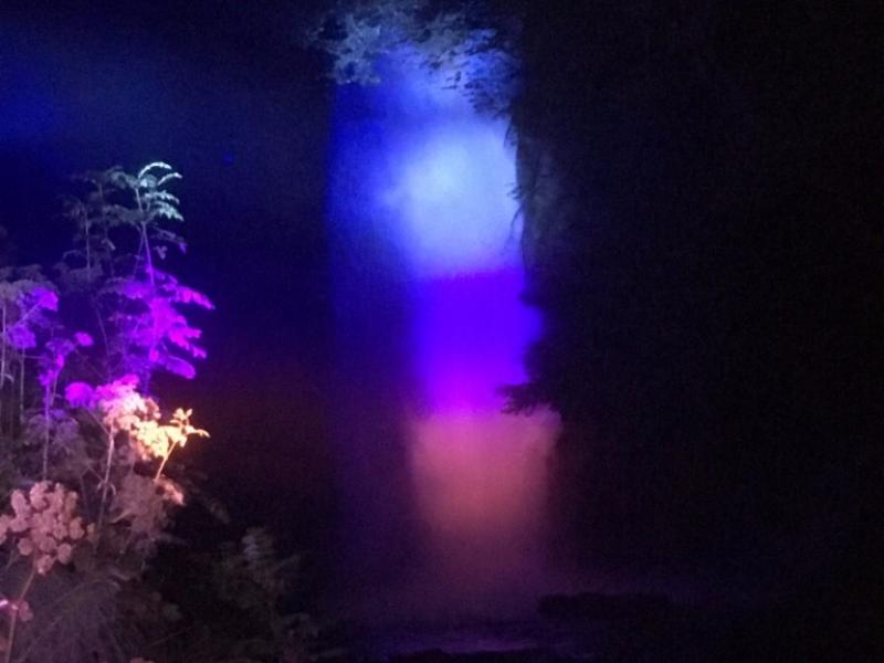 Glencar Waterfall looked better than ever for Cuture Night
