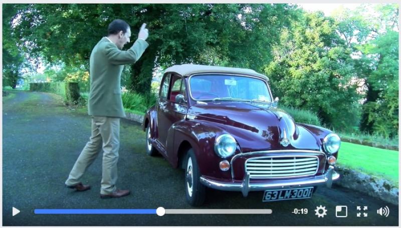 Basil Fawlty makes his first appearance in Carrick-on-Shannon