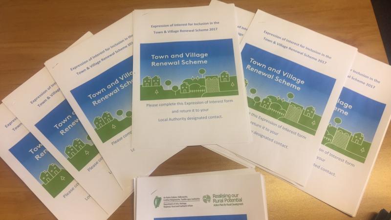 €1.01m for 2017 Town and Village Renewal Scheme in Leitrim