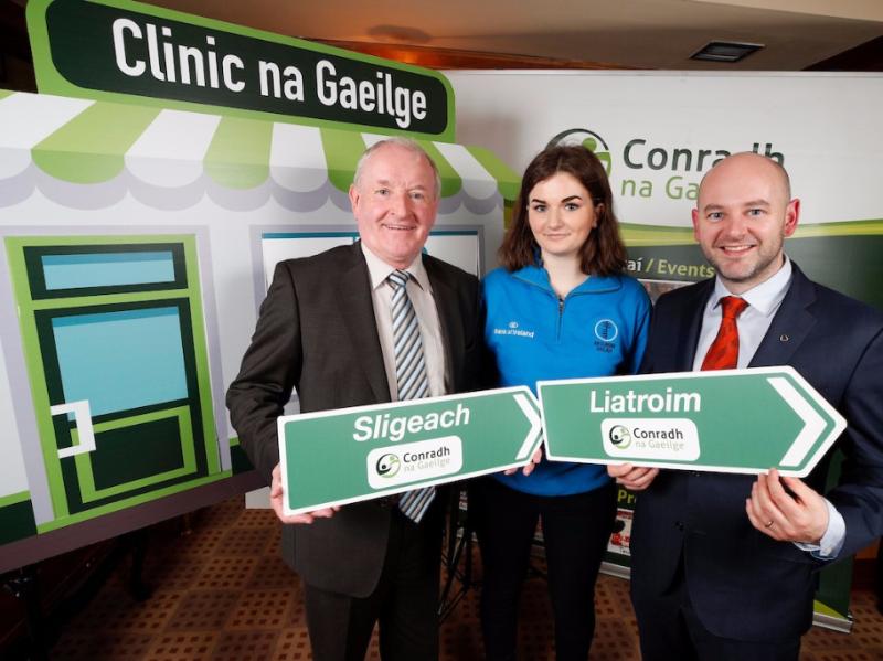 Leitrim constituents play their part in Clinic na Gaeilge