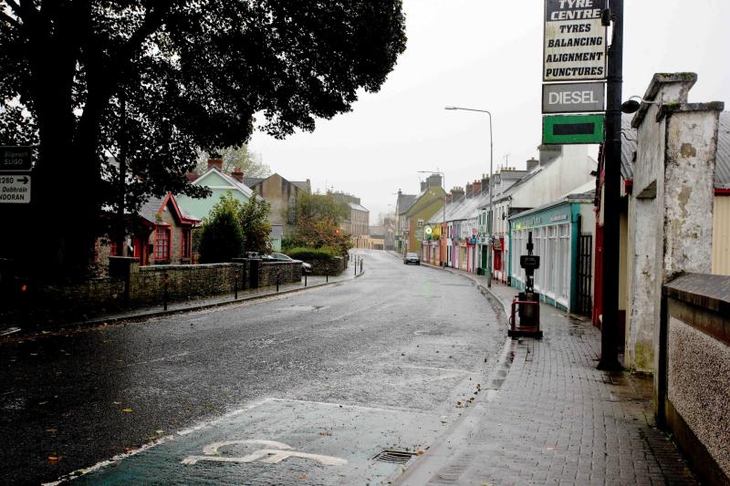 Signs of the times in Manorhamilton