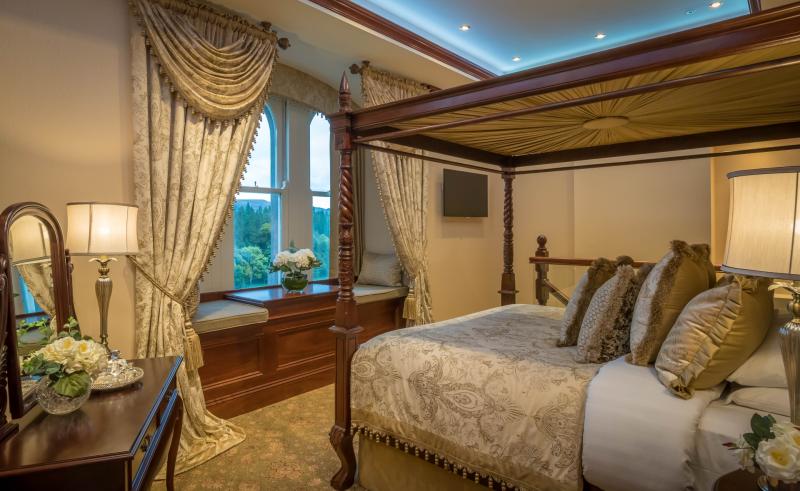View the new and stunning  Castle Tower Suite at Kilronan 