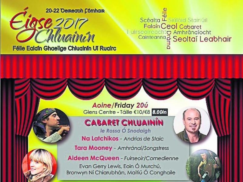 Packed programme for Manorhamilton's &Eacute;igse Chluain&iacute;n 