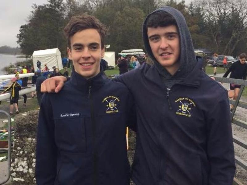 Gold for Carrick-on-Shannon Rowing Club's Jack McMahon and Ezekiel Stevens