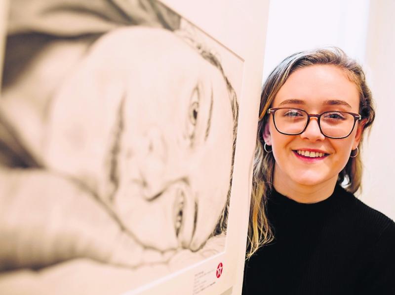 Kinlough student features at Belfast Art Exhibition Leitrim Live