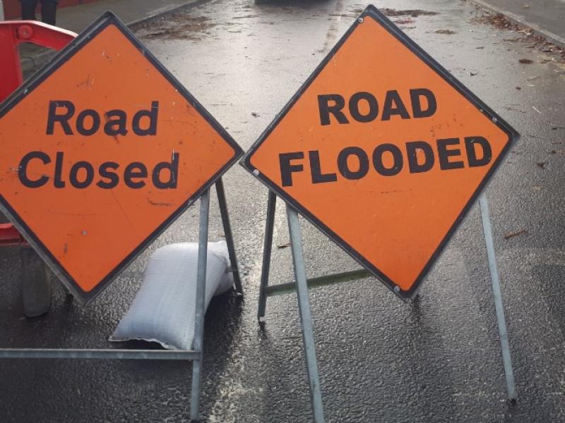 R287 Dromahair to Sligo road closed with caution advised on other Leitrim roads