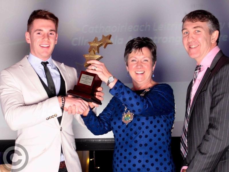 Eanna Madden wins Overall Leitrim Sports Star of the Year award