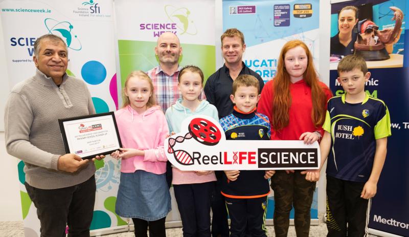 St. Hugh's NS, Dowra take second place for their science video