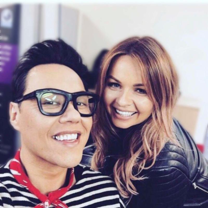 Gok Wan and Danielle Mahon.