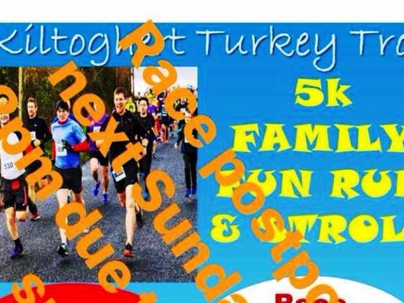 No turkeys trotting in Kiltoghert 