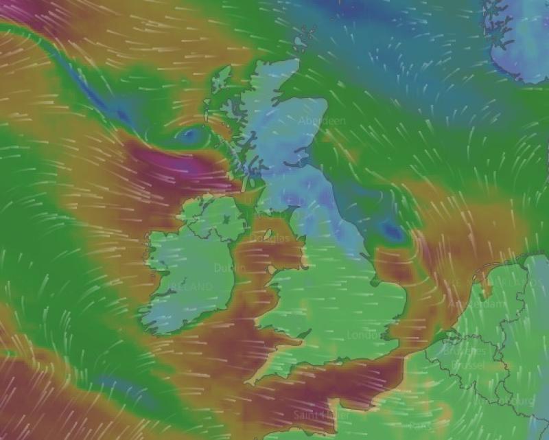 LIVE: Track the progress of Storm Dylan as it approaches Ireland