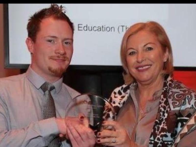 Dowra student Darragh Gilmartin  recognised for outstanding contribution to road safety