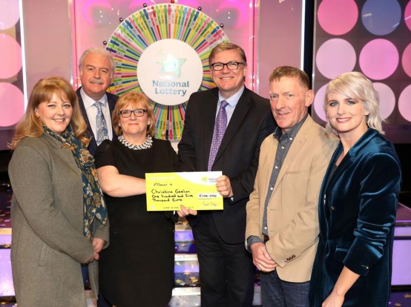 Lucky Leitrim lady Christina Geelan Spins the Wheel to win €105,000