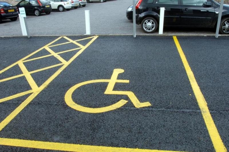 Disabled parking spaces are not for old people