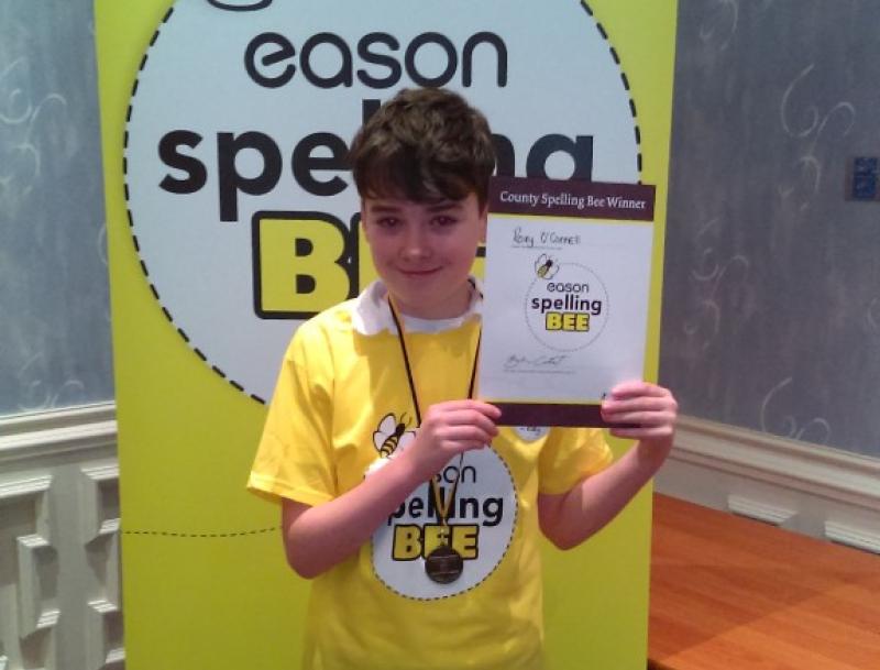 12-year-old Aughavas student  named Leitrim champion speller 