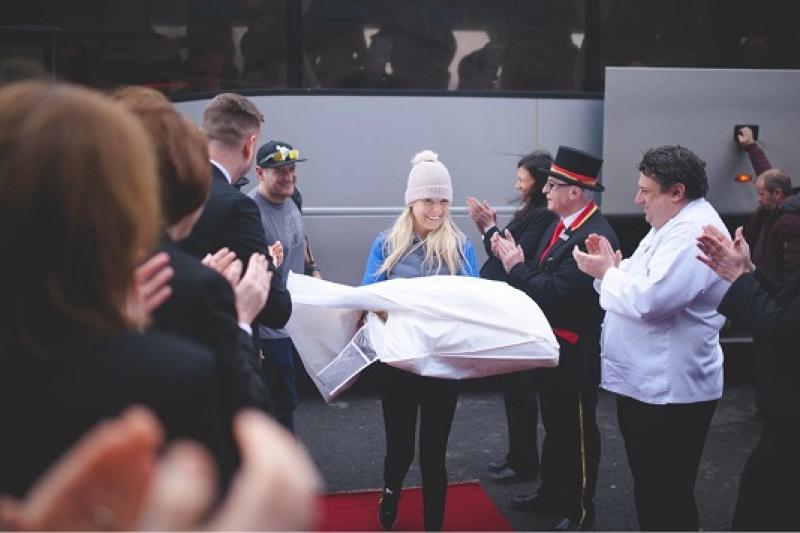 Trains, planes and automobiles - Couple battle Storm Emma to make their wedding at Kilronan Castle