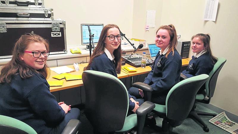 Students join Leitrim Talking Newspaper