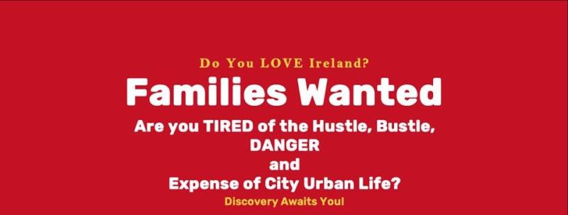 Families wanted