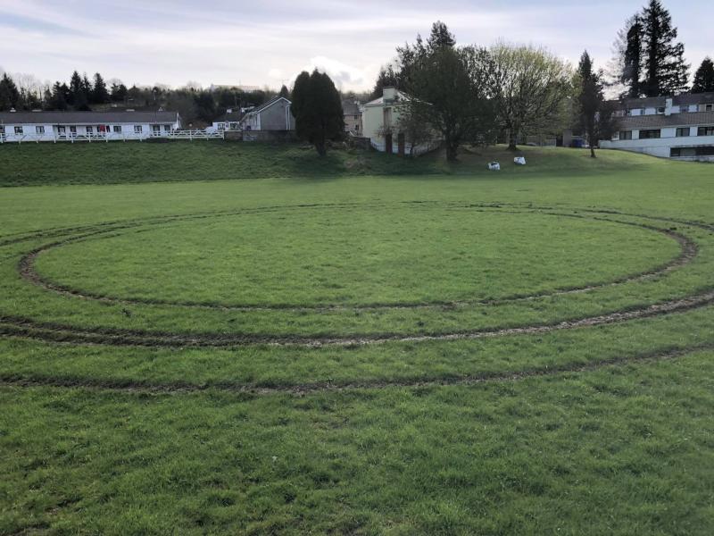 Vandalism caused to Ballinamore pitch
