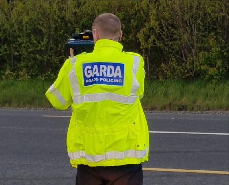 Gardaí detect Offaly driver well over speed limit in crackdown 