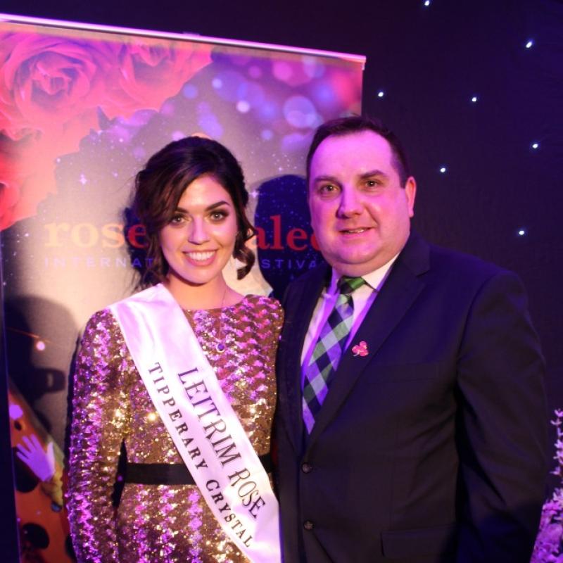 Leitrim Rose Imdela Scally and MC Ollie Turker