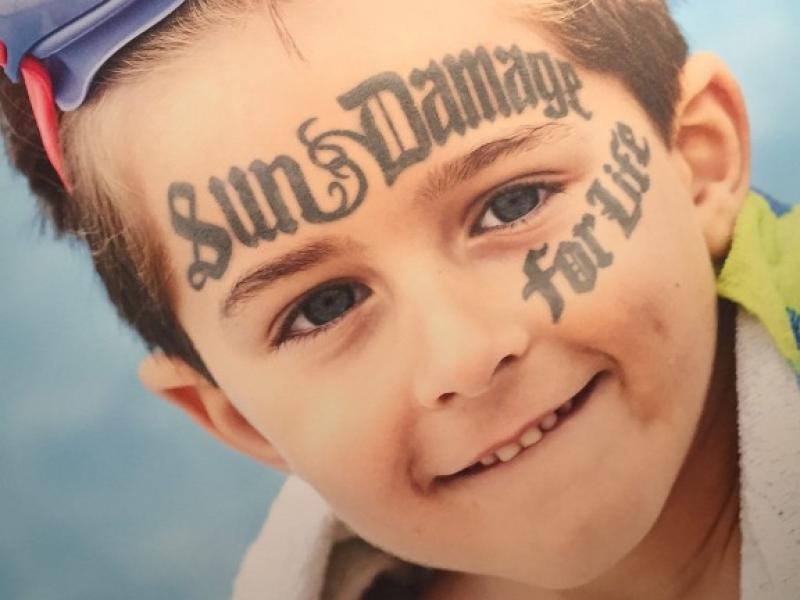 20% of parents understand that UVA damage is as permanent as a tattoo
