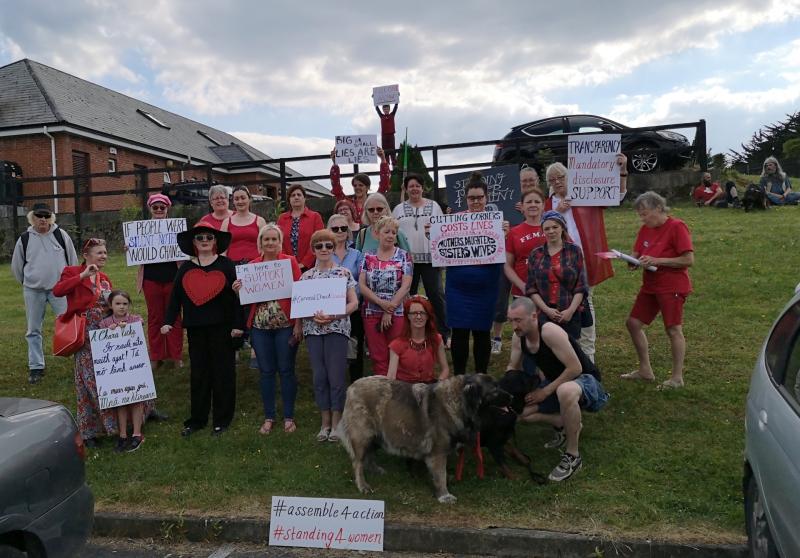 Standing4 Women protest held in Manorhamilton