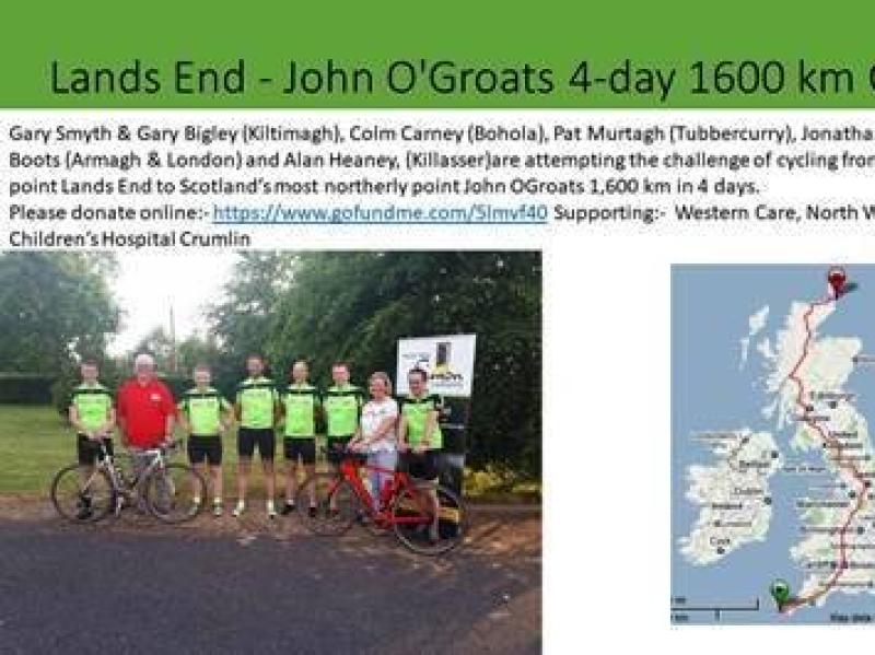 Cyclists take on epic 1,600km Ultra Cycling Challenge to help NW Simon