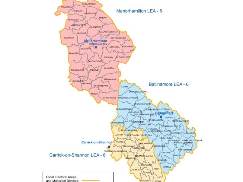 No change for local election constituencies in Co Leitrim
