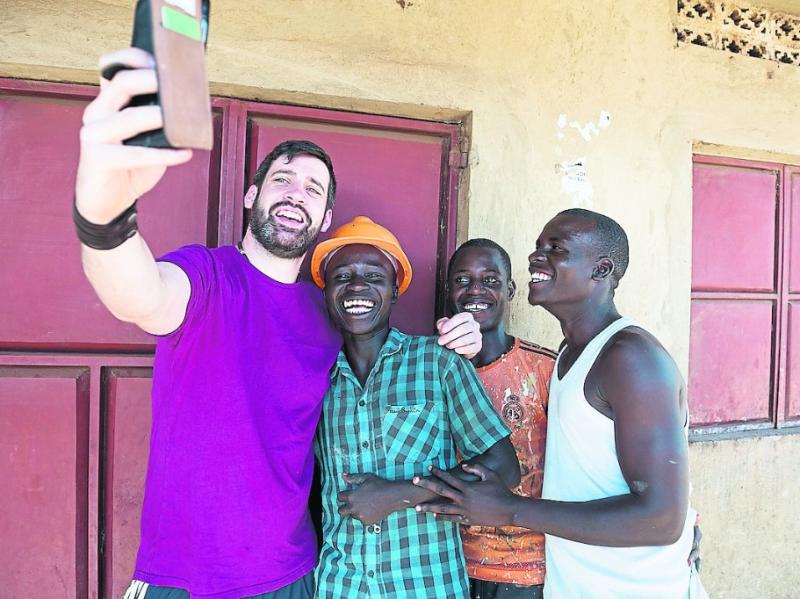 Mullies man Dominic Kerrigan enjoys unique Ugandan journey