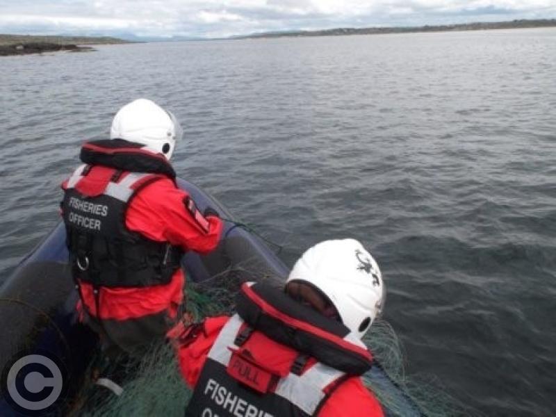 IFI highlight seizure of illegal fishing nets