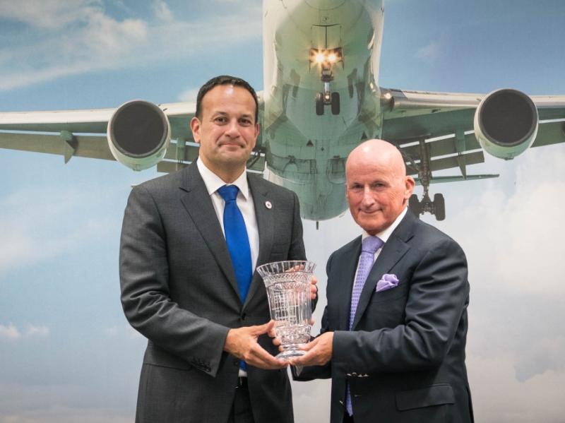 Watch | An Taoiseach Leo Varadkar expresses desire to see Ireland West Airport surpass 1million passengers annually 