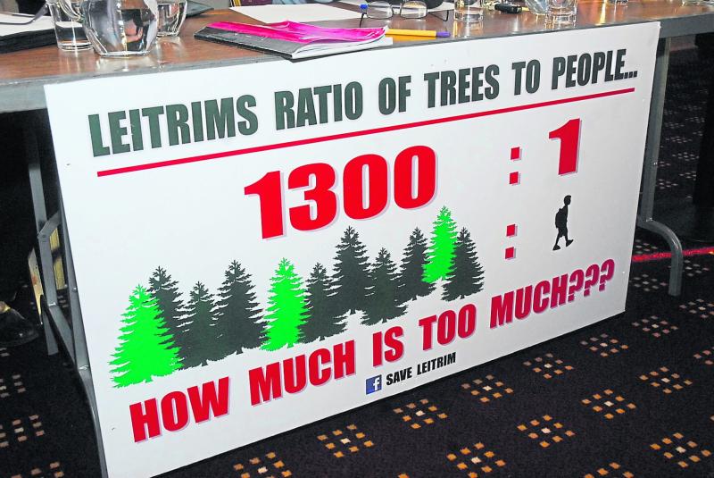 Minister for Agriculture says forestry can create jobs in Leitrim