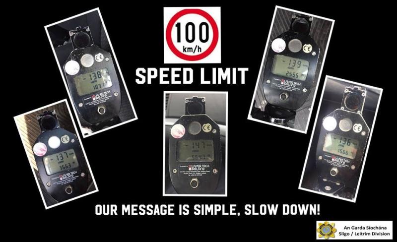 Motorist in Leitrim clocked driving at 147km an hour in a 100km zone