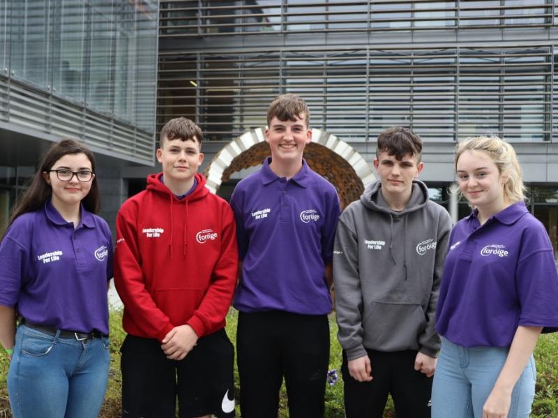 Five Leitrim teens attend International Leadership Conference in Maynooth