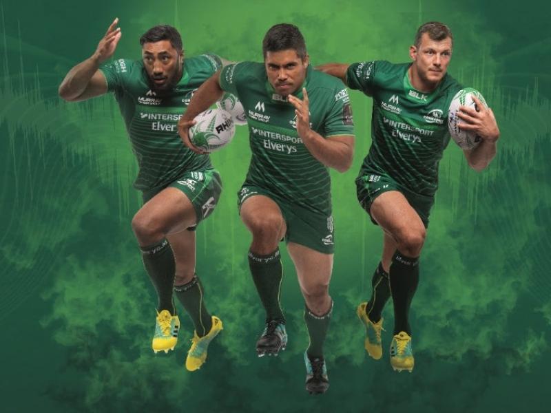Connacht Rugby and BLK Sport launch new home jersey