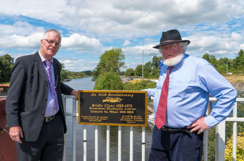 Plaque unveiled in Rooskey to 'an extraordinary rebel'
