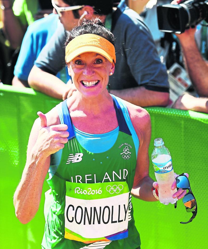 Breege finishes 31st in Ladies Marathon this morning