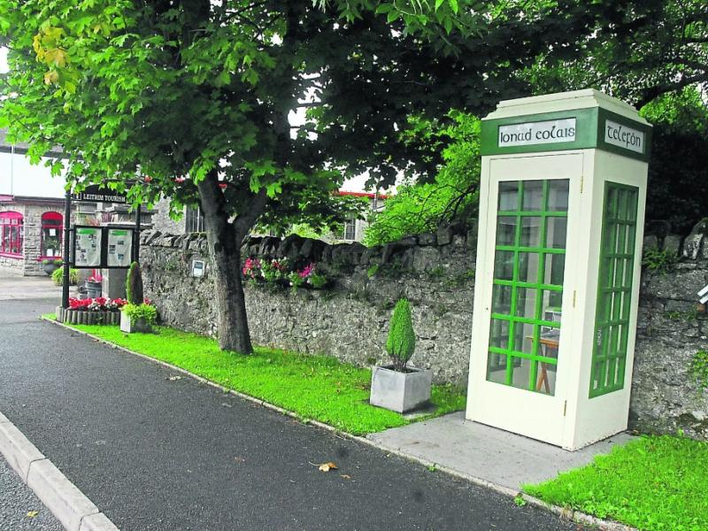 Classic phone box is new tourist information point in Drumsna