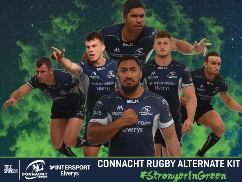 Connacht Rugby unveil new alternate jersey