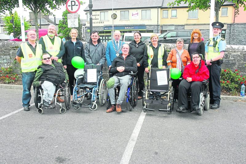 Irish Wheelchair Association's 'Back in 5' campaign highlights issues in Leitrim