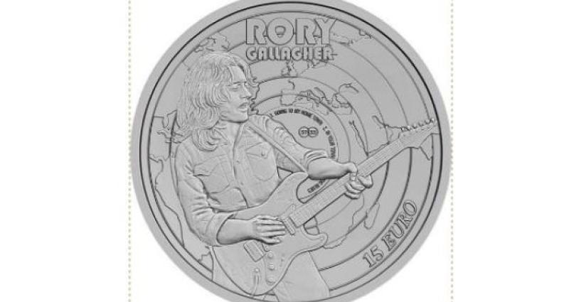 Special &euro;15 coin honours Ballyshannon Rocker Rory Gallagher