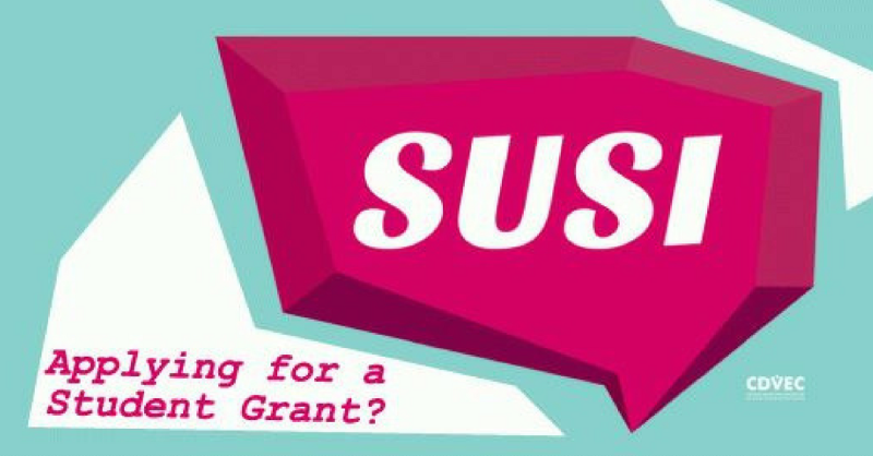 SUSI is open for Laois Student Grant Applications for Academic Year 2021/22