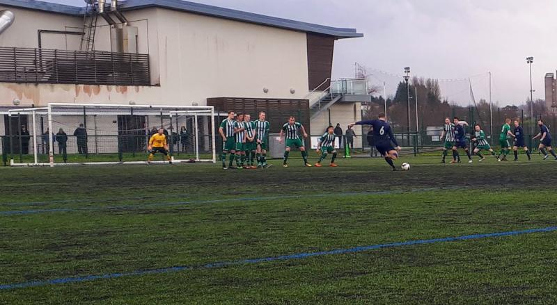 Aaron Hickey's thunderbolt not enough for Manor Rangers