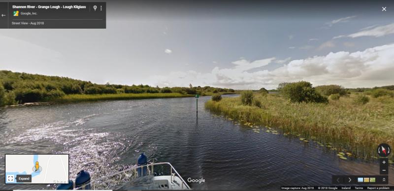 The new google Trekker of the Shannon.
